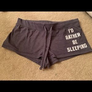 I’d Rather Be Sleeping Booty Shorts
